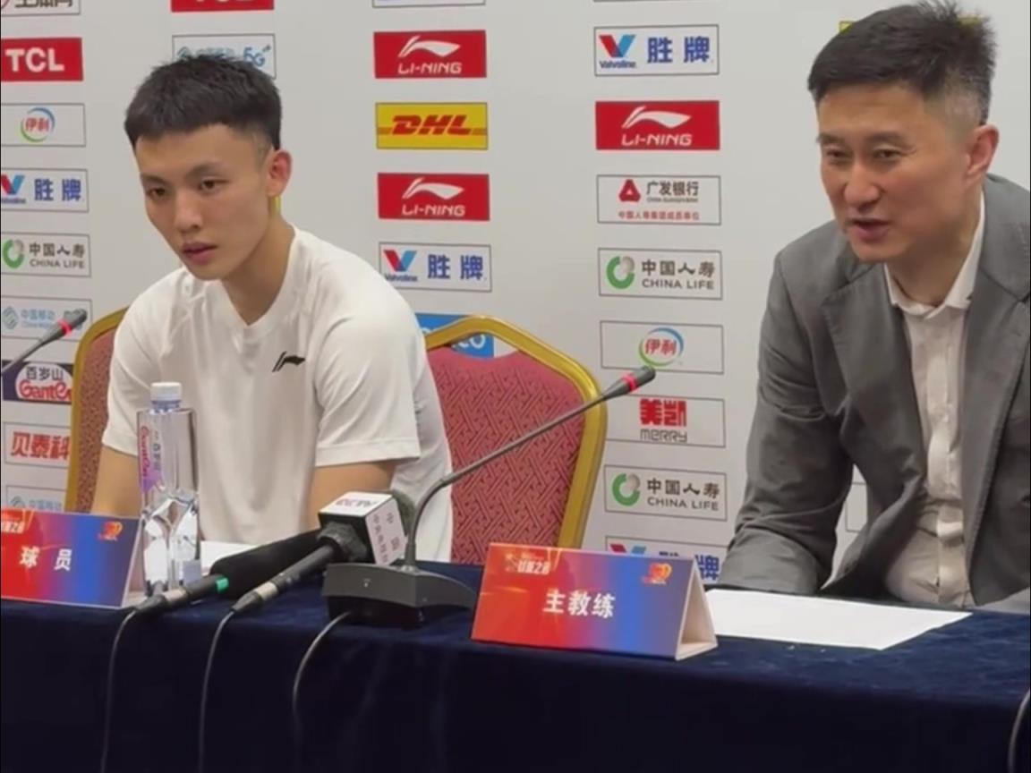 這是能說的嗎徐杰：杜指導賽前說了，這場球就是打架和摔跤！